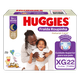 Fralda Descartável Infantil Roupinha Huggies Natural Care XG Pacote 22 Unidades