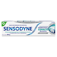 Creme Dental Branqueador Sensodyne Sensibilidade & Esmalte Caixa 100g