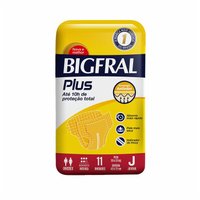 Fralda Geriátrica Bigfral Plus Juvenil 11 unidades