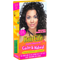 Creme Alisante Hair Life Cacho e Natural 180g