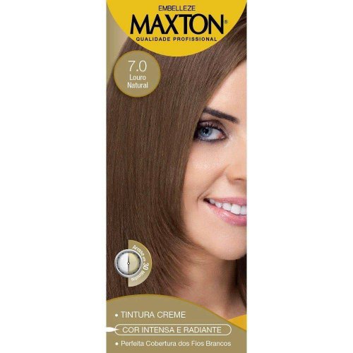 Kit Maxton Tint Creme Louro Natural 7.0 125g