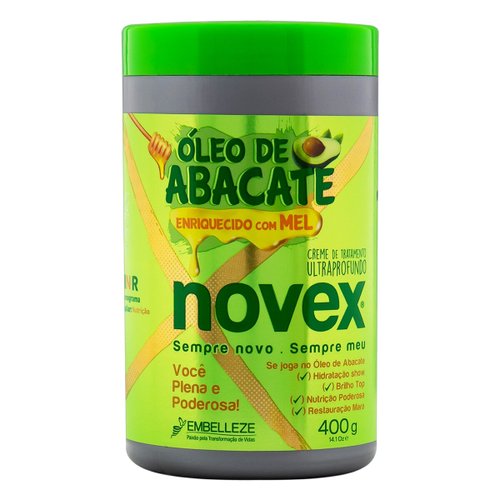 Creme De Tratamento Capilar Novex Oleo De Abacate