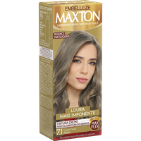 Tintura Creme Maxton 7.1 Louro Cinza Médio 1 unidade