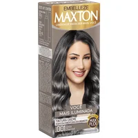 Tintura Creme Maxton .001 Cinza Charcoal 1 unidade