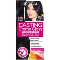 Tintura Semi-Permanente Casting Creme Gloss 210 Preto Azulado 1 unidade