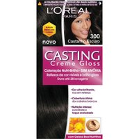 Tintura Semi-Permanente Casting Creme Gloss 300 Castanho Escuro 1 unidade