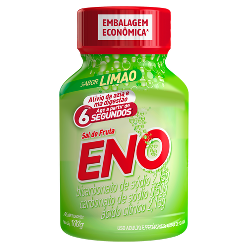 Sal de Frutas Eno Sabor Limão 100g