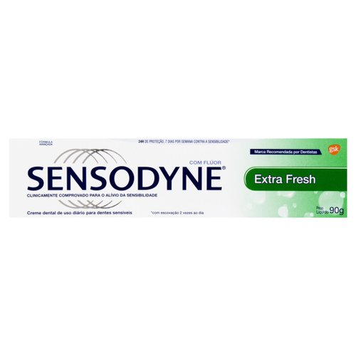 Creme Dental Sensodyne Extra Fresh 90g