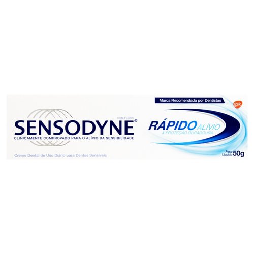 Creme Dental Sensodyne Rápido Alívio 50g