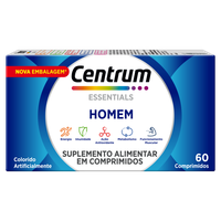 Suplemento Alimentar Centrum Essentials Homem Caixa 60 Comprimidos