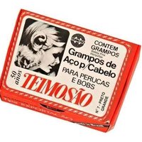 Grampos De Cabelo Teimosão Preto N.7 