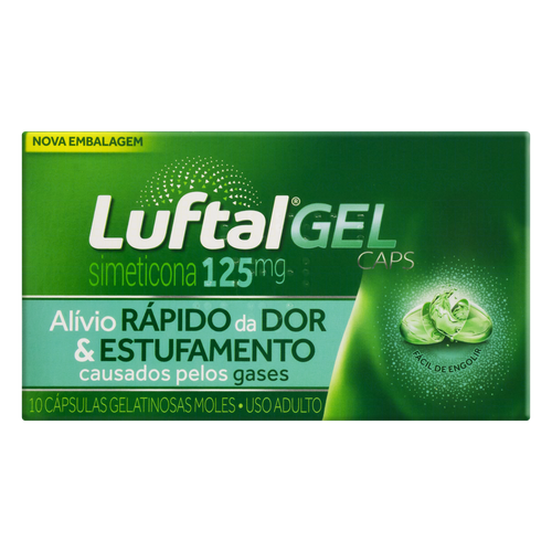 Luftal Gel Caps 10 Cápsulas Gelatinosas Moles