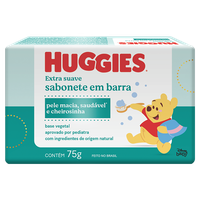 Sabonete em Barra Huggies Turma da Mônica Extra Suave 75g