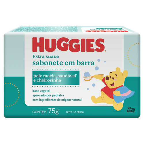 Sabonete em Barra Huggies Turma da Mônica