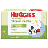 Sabonete em Barra Huggies Turma da Mônica Chá de Camomila 75g