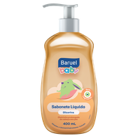 Sabonete Líquido com Glicerina da Cabeça aos Pés Baruel Baby Frasco 400ml