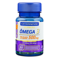 Oleo De Peixe 500mg 80 cápsulas