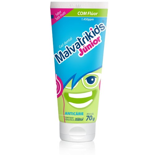 Gel Dental Malvatrikids Júnior 70g