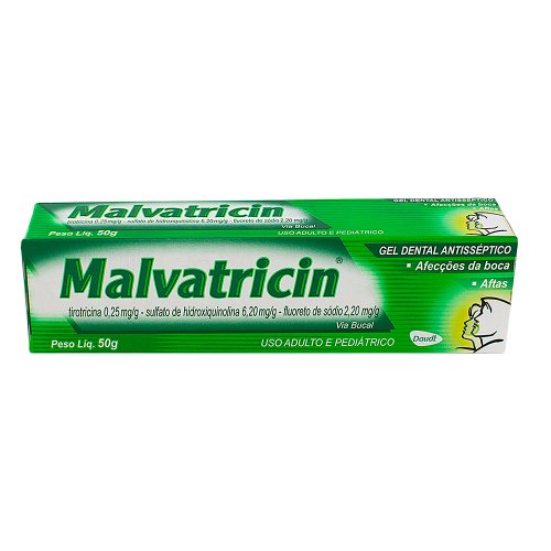 MALVATRICIN GEL DENTAL 50 G x 1