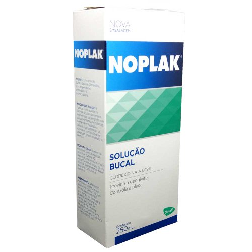 Antisséptico Bucal Noplak 0,12% 250ml