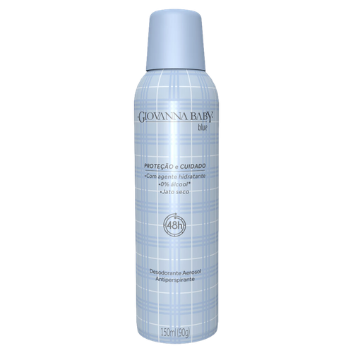 Desodorante Aerosol Giovanna Baby - Feminino Blue 150ml