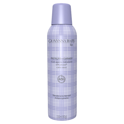 Desodorante Aerosol Giovanna Baby - Feminino Lilac 150ml