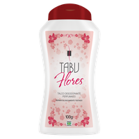 Talco Perfumado Tabu Flores  100g