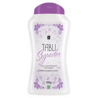 Talco Perfumado Tabu Segredos 100g