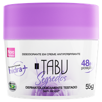 Desodorante em Creme Tabu Segredos 55g