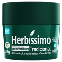 Desodorante Herbíssimo tradicional, creme, 55g