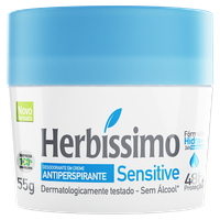 Desodorante em Creme  Herbíssimo Sensitive 55g