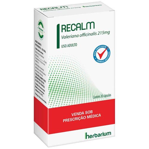 Recalm 215mg 30 cápsulas