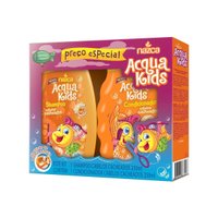 Kit Shampoo + Condicionador Acqua Kids Nazca Cabelos Cacheados 250ml