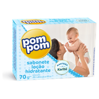 Sabonete em Barra Infantil Pompom Hidratante 80g 80g