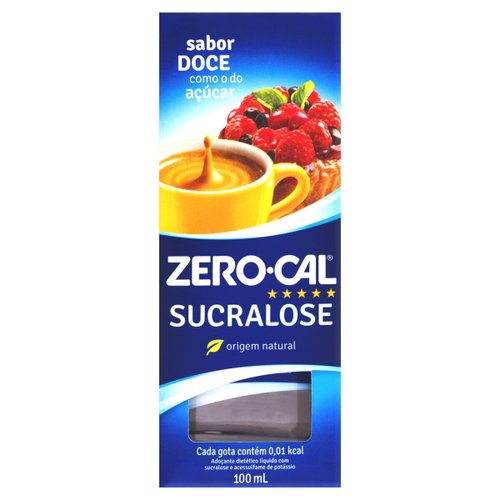 Zero-Cal Adoçante Líquido Sucralose 100ml