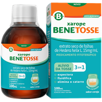 Xarope Benetosse Cereja Cosmed Caixa 100ml + Copo Dosador