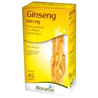 Ginseng 500mg 45 cápsulas