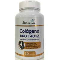 Colágeno não hidrolisado tipo II 40mg 30 capsulas