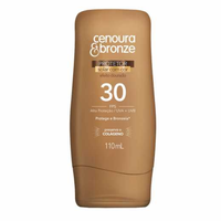 Protetor Solar com Cor Cenoura e Bronze FPS 30 110ml