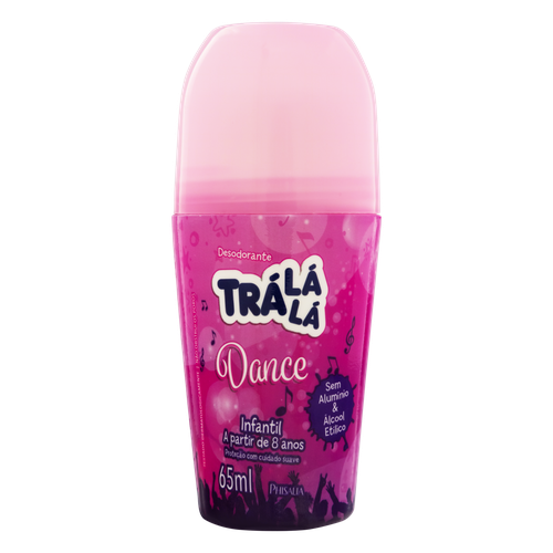 Desodorante Roll-On Infantil Dance Trá Lá Lá 65ml