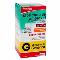 Cloridrato de Ambroxol Xarope Adulto Genérico Biosintética (Aché) 30mg/5ml 120ml