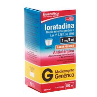 Loratadina Xarope Genérico Biosintética (Aché) 1mg/ml 100ml