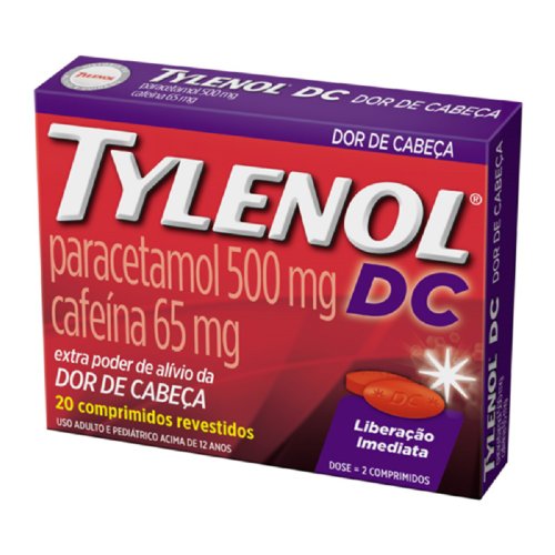 Tylenol DC 20 comprimidos