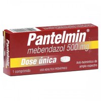 Pantelmin 500mg 1 comprimido