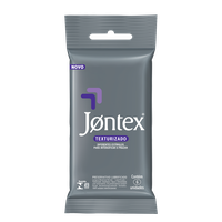 Preservativo Jontex Lubrificado Sachê Sensation 6 unidades