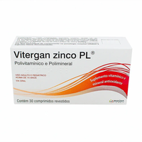 Vitergan Zinco Plus 30 comprimidos