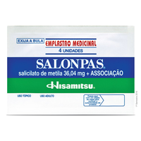 Salonpas Emplastro Pequeno 4 unidades