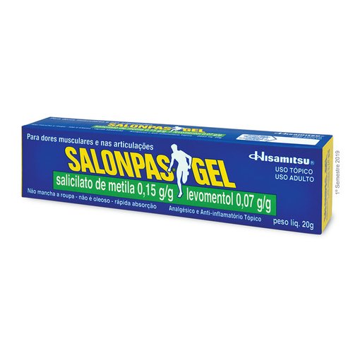 Salonpas Gel Tópico 20g