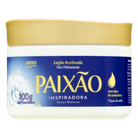 Loção Corporal Deo-Hidratante Acetinada Inspiradora Paixão Pote 300g