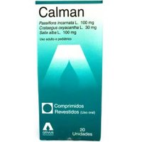 Calman 100mg + 30mg + 100mg 20 comprimidos